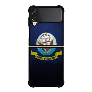 US NAVY LOGO Samsung Galaxy Z FLip 3 5G Case Cover US NAVY LOGO Samsung Galaxy Z FLip 3 5G Case Cover