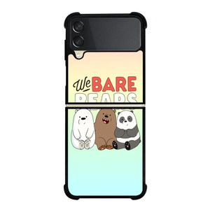 WE BARE BEARS COLORFUL Samsung Galaxy Z FLip 3 5G Case Cover