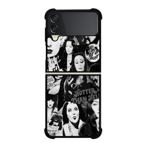 WEDNESDAY ADDAMS FAMILY COLLAGE Samsung Galaxy Z FLip 3 5G Case Cover