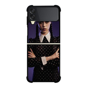 WEDNESDAY ADDAMS JENNA ORTEGA Samsung Galaxy Z FLip 3 5G Case Cover