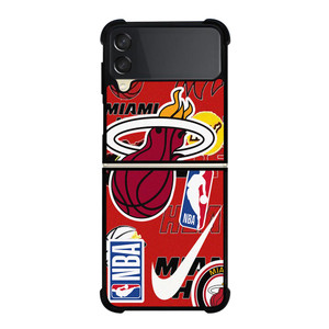MIAMI HEAT NBA STICKER BOMB Samsung Galaxy S10e Case MIAMI HEAT NBA STICKER BOMB Samsung Galaxy S10e Case