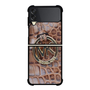MICHAEL KORS BROWN LEATHER Samsung Galaxy S10e Case MICHAEL KORS BROWN LEATHER Samsung Galaxy S10e Case