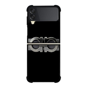 SALVATORE FERRAGAMO BELT BLACK Samsung Galaxy S10e Case