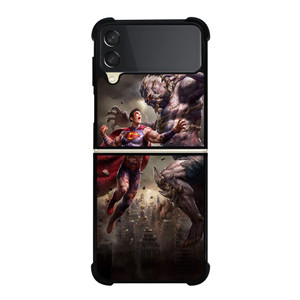 SUPERMAN VS DOOMSDAY ART Samsung Galaxy S10e Case SUPERMAN VS DOOMSDAY ART Samsung Galaxy S10e Case