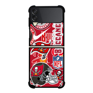 TAMPA BAY BUCCANEERS NFL STICKER BOMB Samsung Galaxy S10e Case