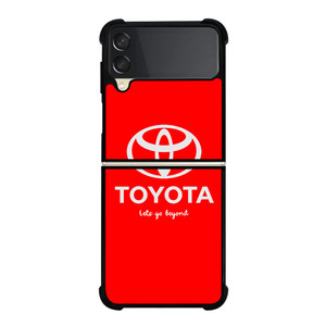 TOYOTA LETS GO BEYOND LOGO RED Samsung Galaxy S10e Case