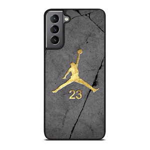 NIKE AIR JORDAN LOGO GOLD Samsung Galaxy S21 Plus Case
