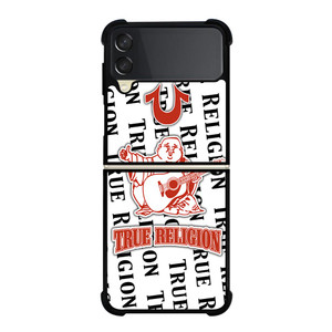 TRUE RELIGION BIG BUDDHA LETTER Samsung Galaxy S10e Case