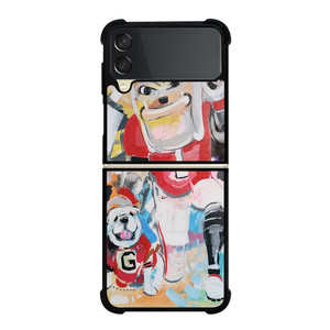UNIVERSITY OF GEORGIA BULLDOGS UGA ART Samsung Galaxy S10e Case