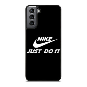 NIKE JUST DO IT BLACK Samsung Galaxy S21 Plus Case NIKE JUST DO IT BLACK Samsung Galaxy S21 Plus Case