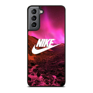 NIKE LOGO AURORA PURPLE Samsung Galaxy S21 Plus Case