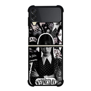 WEDNESDAY ADDAMS MOVIES COLLAGE Samsung Galaxy S10e Case