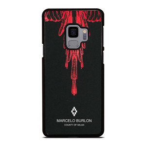 MARCELO BURLON RED Samsung Galaxy S9 Case MARCELO BURLON RED Samsung Galaxy S9 Case