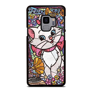 MARIE THE ARISTOCATS CAT STENED GLASS Samsung Galaxy S9 Case MARIE THE ARISTOCATS CAT STENED GLASS Samsung Galaxy S9 Case