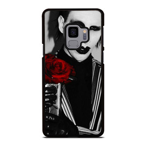 MARILYN MANSON GOTH FACE Samsung Galaxy S9 Case MARILYN MANSON GOTH FACE Samsung Galaxy S9 Case