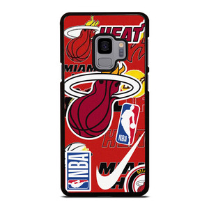 MIAMI HEAT NBA STICKER BOMB Samsung Galaxy S9 Case