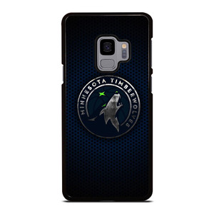 MINNESOTA TIMBERWOLVES BLUE CARBON Samsung Galaxy S9 Case MINNESOTA TIMBERWOLVES BLUE CARBON Samsung Galaxy S9 Case