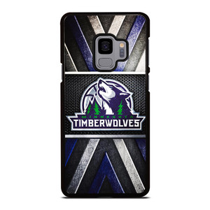 MINNESOTA TIMBERWOLVES METAL SYMBOL Samsung Galaxy S9 Case