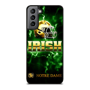 NOTRE DAME IRISH LOGO GREEN Samsung Galaxy S21 Plus Case