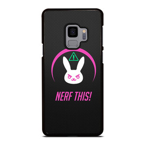 NERF THIS OVERWATCH D.VA Samsung Galaxy S9 Case NERF THIS OVERWATCH D.VA Samsung Galaxy S9 Case