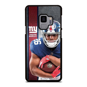 NEW YORK GIANTS SAQUON BARKLEY FOOTBALL Samsung Galaxy S9 Case NEW YORK GIANTS SAQUON BARKLEY FOOTBALL Samsung Galaxy S9 Case