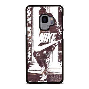 NIKE STREET URBAN BLACK WHITE Samsung Galaxy S9 Case