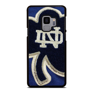 NOTRE DAME BLUE SHAMROCK LOGO Samsung Galaxy S9 Case