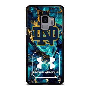 NOTRE DAME VS UNDER ARMOUR MARBLE BLUE Samsung Galaxy S9 Case