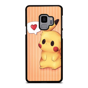 PIKACHU POKEMON LOVE SIGN Samsung Galaxy S9 Case