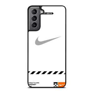 OFF WHITE X NIKE GREY LOGO Samsung Galaxy S21 Plus Case