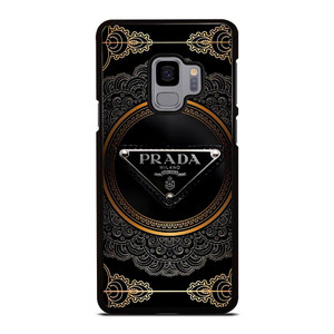 PRADA MILANO BLACK GOLD Samsung Galaxy S9 Case PRADA MILANO BLACK GOLD Samsung Galaxy S9 Case