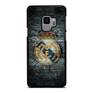 REAL MADRID WOODEN LOGO Samsung Galaxy S9 Case REAL MADRID WOODEN LOGO Samsung Galaxy S9 Case