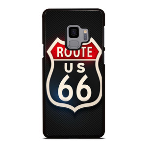 ROUTE 66 STREET US LOGO CARBON Samsung Galaxy S9 Case