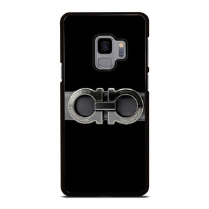SALVATORE FERRAGAMO BELT BLACK Samsung Galaxy S9 Case SALVATORE FERRAGAMO BELT BLACK Samsung Galaxy S9 Case