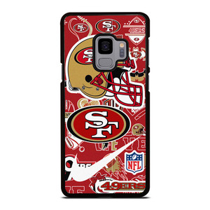 SAN FRANCISCO 49ERS NFL STICKER BOMB Samsung Galaxy S9 Case SAN FRANCISCO 49ERS NFL STICKER BOMB Samsung Galaxy S9 Case