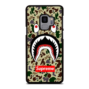 SHARK CAMO BATHING APE SUPREME Samsung Galaxy S9 Case SHARK CAMO BATHING APE SUPREME Samsung Galaxy S9 Case