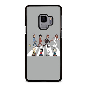 SNOOPY CHARLIE BROWN CROSS Samsung Galaxy S9 Case