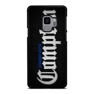 STRAIGHT OUTTA COMPTON EMBOSS Samsung Galaxy S9 Case STRAIGHT OUTTA COMPTON EMBOSS Samsung Galaxy S9 Case