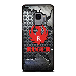 STURM RUGER FIREARM METAL LOGO 2 Samsung Galaxy S9 Case STURM RUGER FIREARM METAL LOGO 2 Samsung Galaxy S9 Case