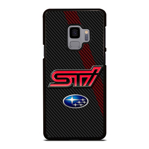 SUBARU STI CARBON LOGO Samsung Galaxy S9 Case