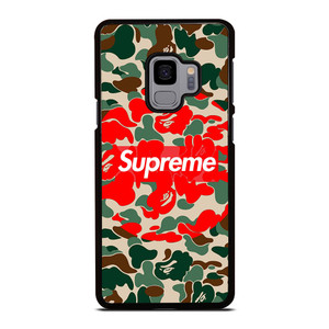 SUPREME BAPE CAMO Samsung Galaxy S9 Case