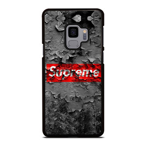 SUPREME CRACKED LOGO Samsung Galaxy S9 Case