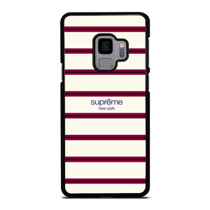 SUPREME NEW YORK RED STRIPE Samsung Galaxy S9 Case SUPREME NEW YORK RED STRIPE Samsung Galaxy S9 Case