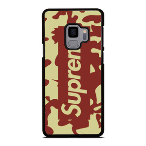 SUPREME RED CREAM LOGO Samsung Galaxy S9 Case SUPREME RED CREAM LOGO Samsung Galaxy S9 Case