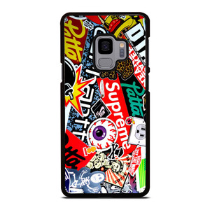 SUPREME STICKER AND OTHER BRAND Samsung Galaxy S9 Case SUPREME STICKER AND OTHER BRAND Samsung Galaxy S9 Case