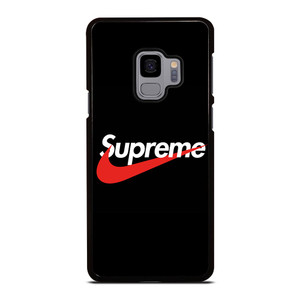 SUPREME X NIKE BLACK LOGO Samsung Galaxy S9 Case SUPREME X NIKE BLACK LOGO Samsung Galaxy S9 Case
