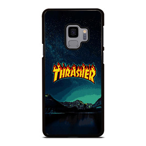 THRASHER SKATEBOARD MAGAZINE SKY NIGHT Samsung Galaxy S9 Case THRASHER SKATEBOARD MAGAZINE SKY NIGHT Samsung Galaxy S9 Case