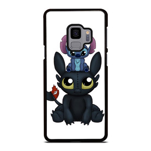 TOOTHLESS AND STITCH CARTOON Samsung Galaxy S9 Case
