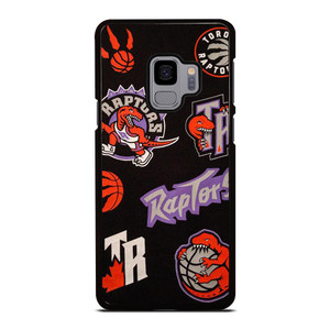 TORONTO RAPTORS LOGO COLLAGE Samsung Galaxy S9 Case
