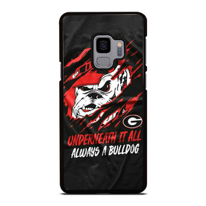 UGA GEORGIA BULLDOGS UNDERNEATH IT ALL Samsung Galaxy S9 Case UGA GEORGIA BULLDOGS UNDERNEATH IT ALL Samsung Galaxy S9 Case